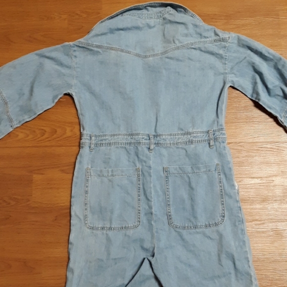 NastyGal denim jumpsuit - Picture 4 of 4